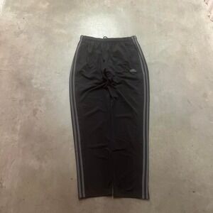 Essential adidas green and black mens track pants baggy skater xl‎